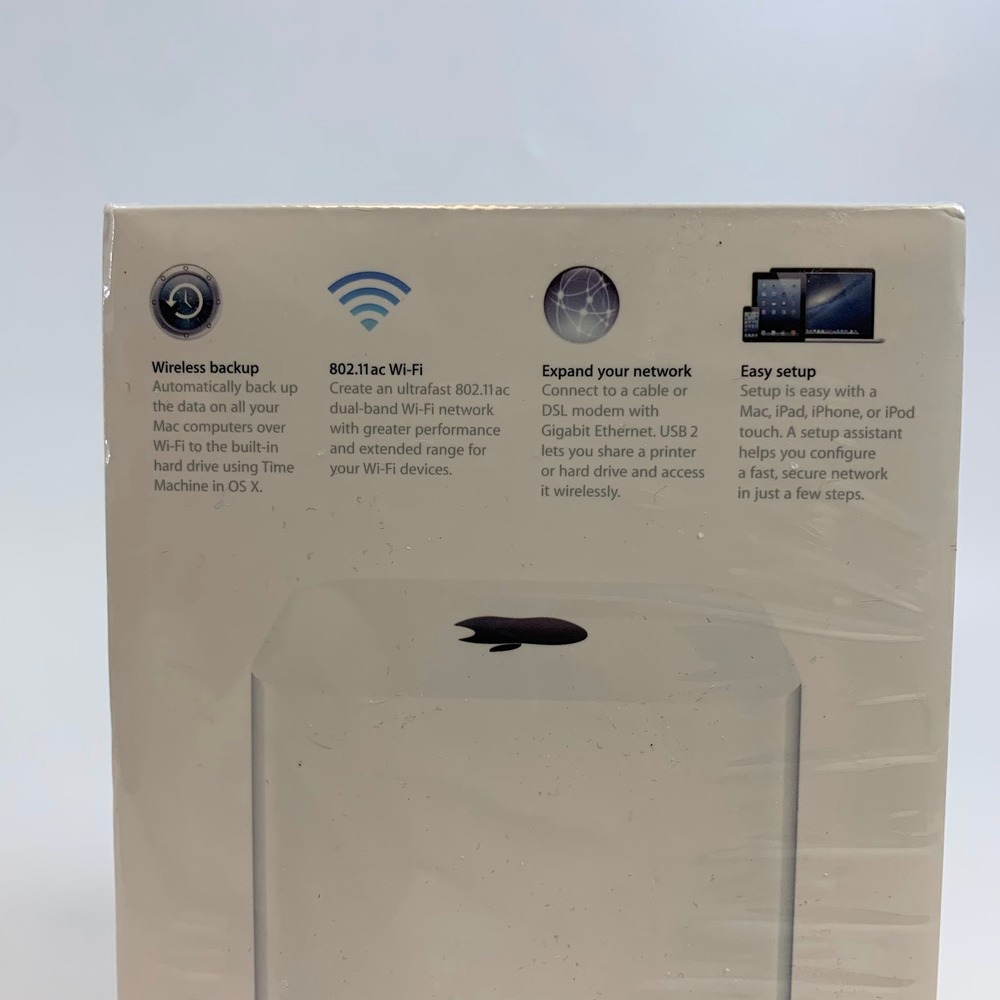 Apple AirPort Time Capsule 2TB Wireless Backup Router ME177LLA - Picture 6 of 12